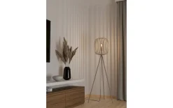 Standleuchte Romazzina, sand, 140 cm