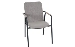 Stapelstuhl Repton, anthrazit/taupe