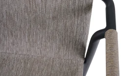 Stapelstuhl Repton, anthrazit/taupe