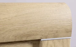Stollenbett Cherie, Wildeiche-Nachbildung, 100 x 200 cm