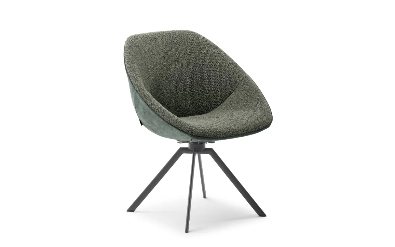 Stuhl Liv, khaki/hellgrün