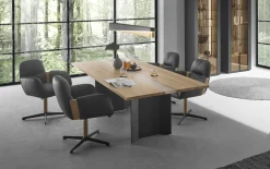 Stuhl Naturzeit Gerry, braun, inkl. Drehfunktion
