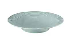 Suppenteller rund Beat in arktisblau, 22,5 cm