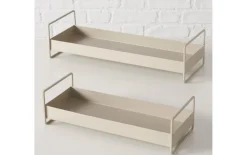 Tablettset Wolga, beige, 2-teilig
