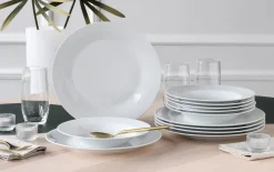 Tafelservice Base, weiß, 12-teilig