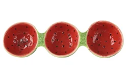 Tapas-Schale Wassermelone, rot/grün