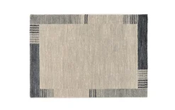 Teppich Ballance Kantium, grau/blau, 160 x 230 cm