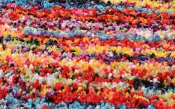 Teppich Explosion Round, mehrfarbig, 160 x 230 cm