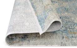 Teppich Glorious Cove, grau/blau, 160 x 230 cm