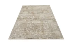 Teppich Glorious Cove, grau/gold, 160 x 230 cm