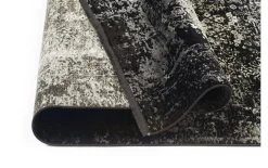 Teppich Glorious Vita, schwarz/grau, 160 x 230 cm