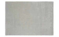 Teppich Kristall Uni, grau, 200 x 290 cm