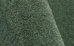 Teppich Kristall Uni, grün, 200 x 290 cm