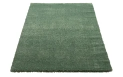 Teppich Kristall Uni, grün, 200 x 290 cm