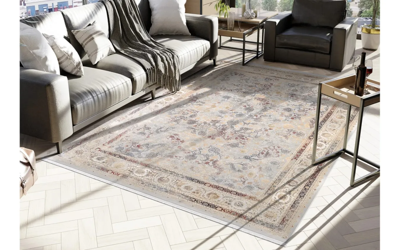 Teppich Majestic Mood, grau/mehrfarbig, 160 x 230 cm
