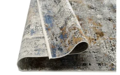 Teppich Prestoria Evos, grau/mehrfarbig, 160 x 230 cm