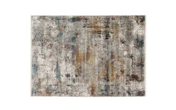 Teppich Prestoria Evos, grau/mehrfarbig, 160 x 230 cm