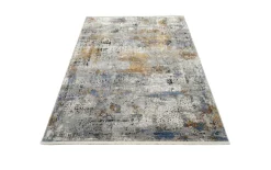 Teppich Prestoria Evos, grau/mehrfarbig, 160 x 230 cm