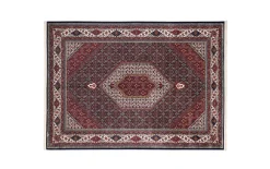 Teppich Seidenwind Bidjar, blau, 160 x 230 cm