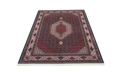 Teppich Seidenwind Bidjar, blau, 160 x 230 cm