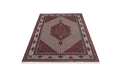 Teppich Seidenwind Bidjar, creme/rot, 160 x 230 cm
