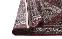Teppich Seidenwind Bidjar, rot/creme, 200 x 290 cm