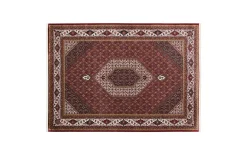 Teppich Seidenwind Bidjar, rot, 140 x 200 cm