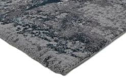 Teppich Starlight Echo, grau/petrol, 200 x 290 cm