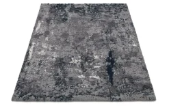 Teppich Starlight Echo, grau/petrol, 200 x 290 cm