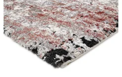 Teppich Tintara Elix, creme/rot, 160 x 230 cm