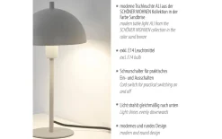 Tischleuchte Ali, sand