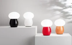 Tischleuchte Freddy, rot