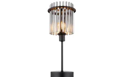 Tischleuchte Gorley, schwarz, 37,5 cm