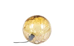 Tischleuchte Lune in amber, 40 cm