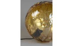 Tischleuchte Lune in amber, 40 cm