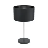 Tischleuchte Maserlo 1, schwarz, 23 cm