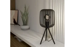Tischleuchte Romazzina, 1-flammig, schwarz, 43,5 cm