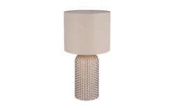 Tischleuchte Sofia, beige