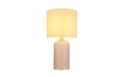 Tischleuchte Sofia, beige