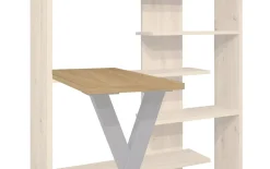 Tischplatte für Raumteiler Tetrix, Asteiche-Nachbildung, 160 x 70 cm