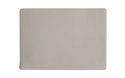 Tischset, Kunstleder, beige