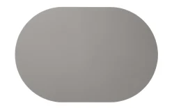 Tischset leather optic, cement, 49,5cm