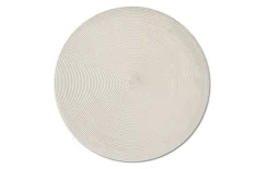 Tischset Twist in creme, 38 cm