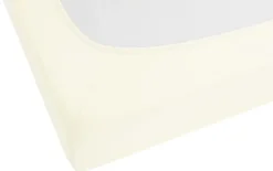 Topper Spannbetttuch, creme, 180 x 200 x 8 cm
