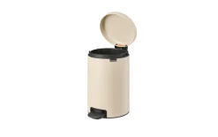 Treteimer Newicon, beige, 12 L