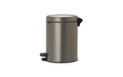 Treteimer Newicon, platinum, 5 L