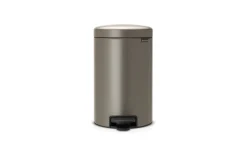 Treteimer Newicon, platinum, 12 L
