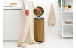 Treteimer Newicon, warm brass, 30L