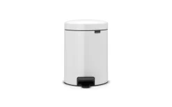 Treteimer Newicon, weiß, 5 L