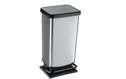 Treteimer Paso in silber, 40 l
